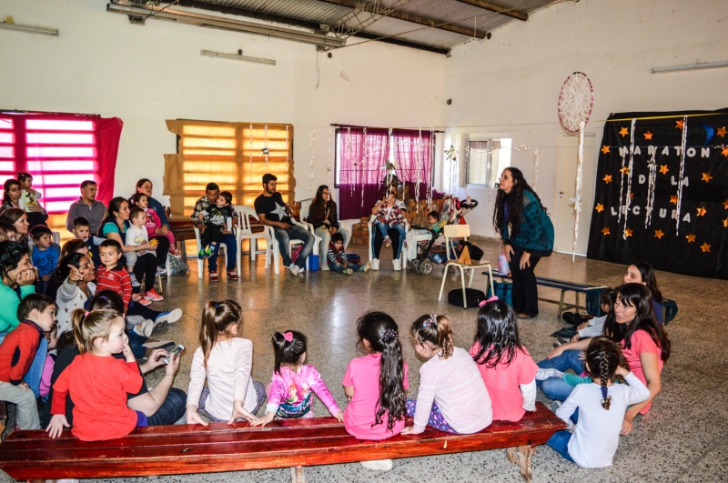Jardines Municipales en la Maratón Nacional de Lectura