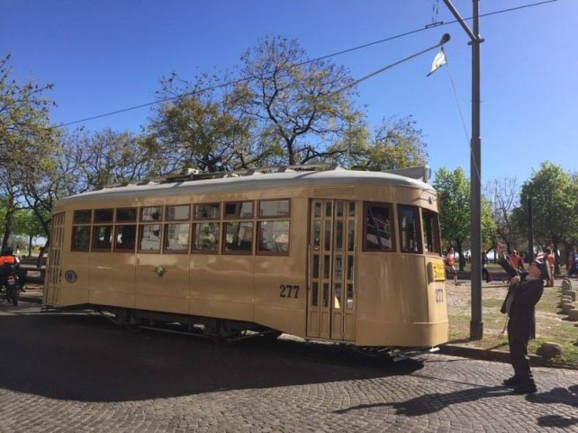 El viejo tranvía vuelve a circular este domingo y gratis por Rosario