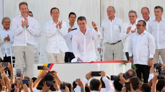 Se firmó el acuerdo de paz en Colombia que pone fin a una guerra de 50 años
