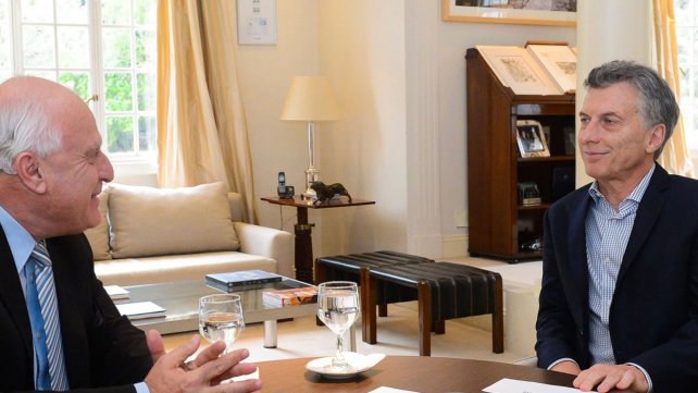 Macri recibió a Lifschitz, con la seguridad como eje