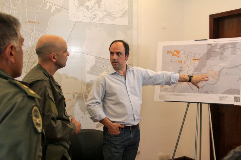 Corral analizó el desempeño de las fuerzas federales 