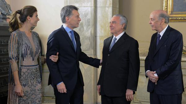 Michel Temer y 150 empresarios vendrán en busca de negocios entre Brasil y Argentina