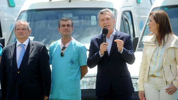 Mauricio Macri respaldó a María Eugenia Vidal y pidió a los gremios \