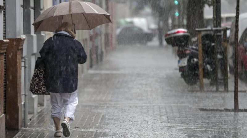 Se renovó el alerta por lluvias fuertes 
