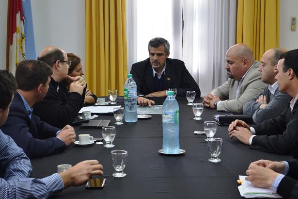 Concejales se reunieron con el presidente del Ente Portuario