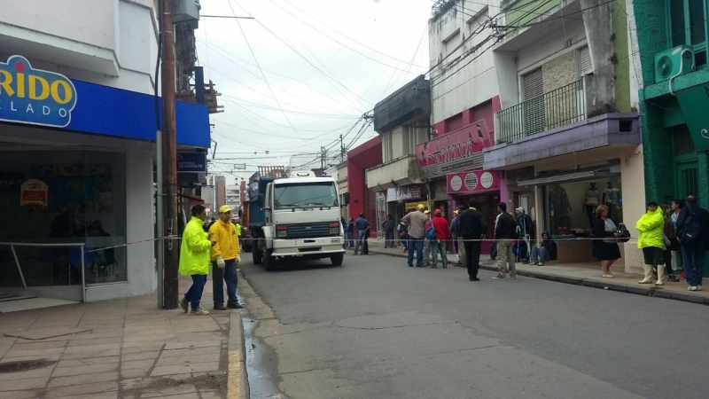 Desalojaron una pensión en Mendoza y 9 de Julio