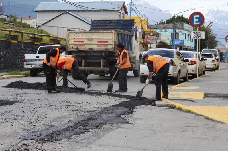 Trabajos de bacheo previstos para este miércoles
