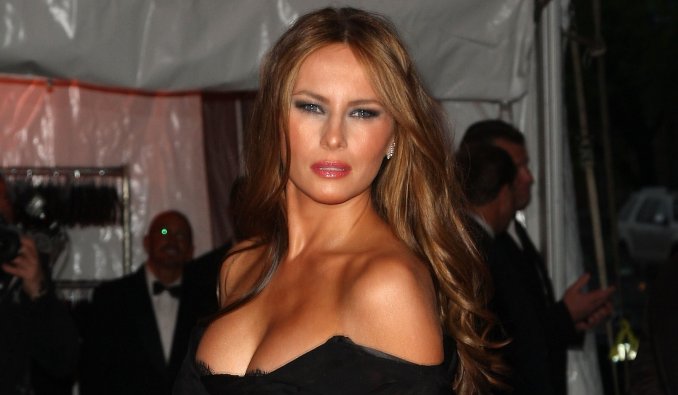 Melania Trump, la sensual primera dama que acompaña a Donald Trump