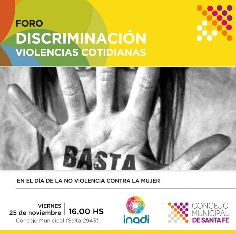 Se realiza un foro con eje en discriminación y violencias cotidianas