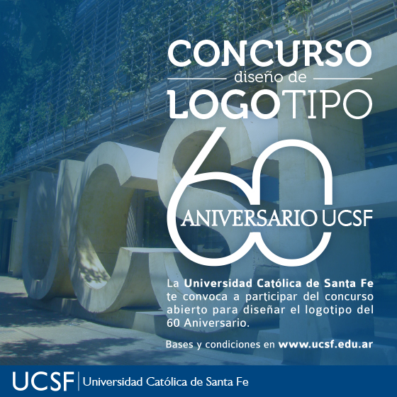 Concurso abierto para el diseño del logotipo del 60 Aniversario de la UCSF