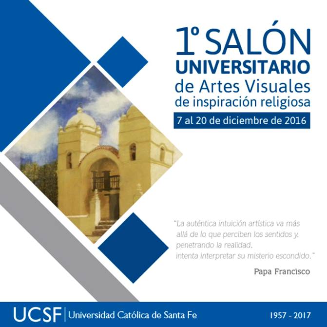 La UCSF inaugura el Primer Salón de Artes Visuales de Inspiración Religiosa