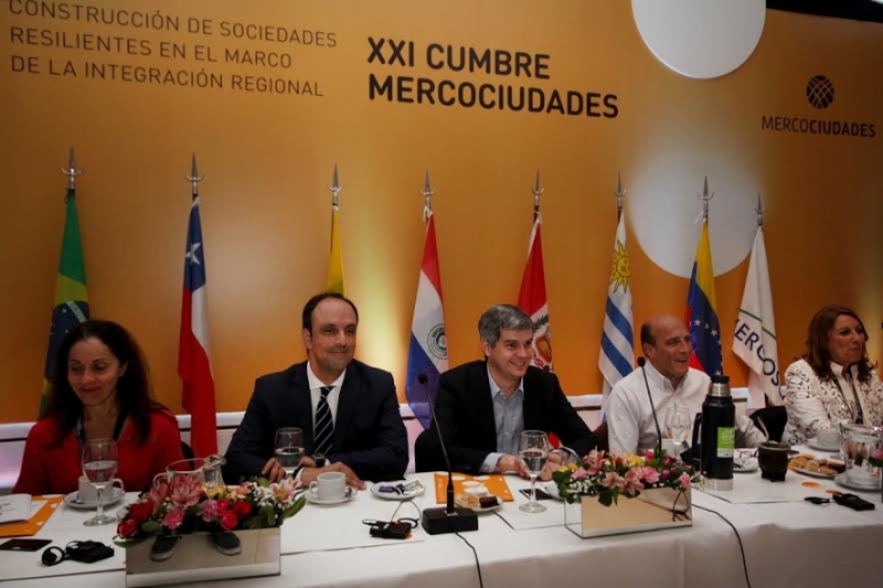José Corral asumió la Presidencia de Mercociudades