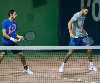 Del Potro y Mayer van por el descuento frente a Croacia en dobles