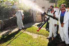 Cronograma de fumigaciones para esta semana 