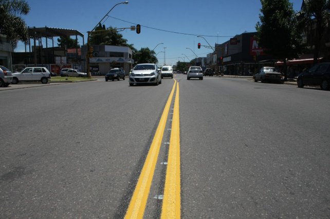 El Municipio trabaja en la demarcación vial de Aristóbulo del Valle
