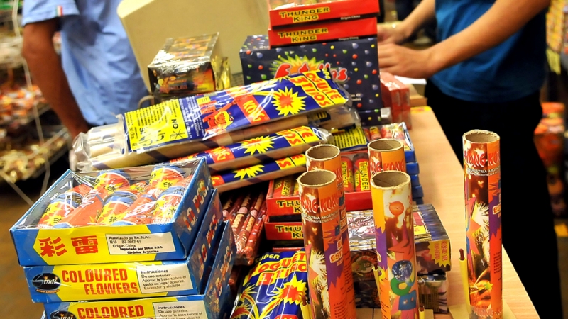 Piden evitar el uso de pirotecnia en las fiestas