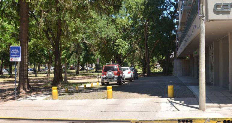 Piden información sobre construcción sobre Plaza Alemania