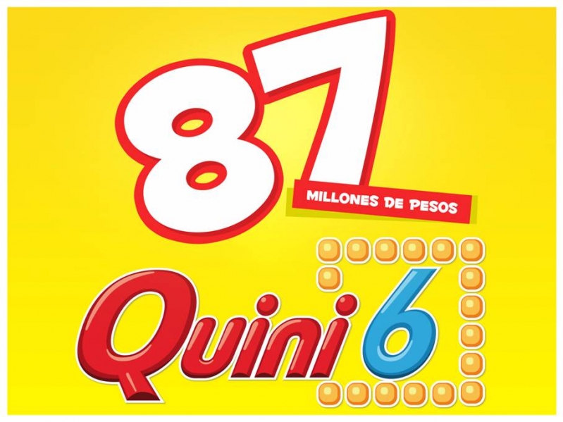 Esta noche el Quini 6 pondrá en juego $87 millones