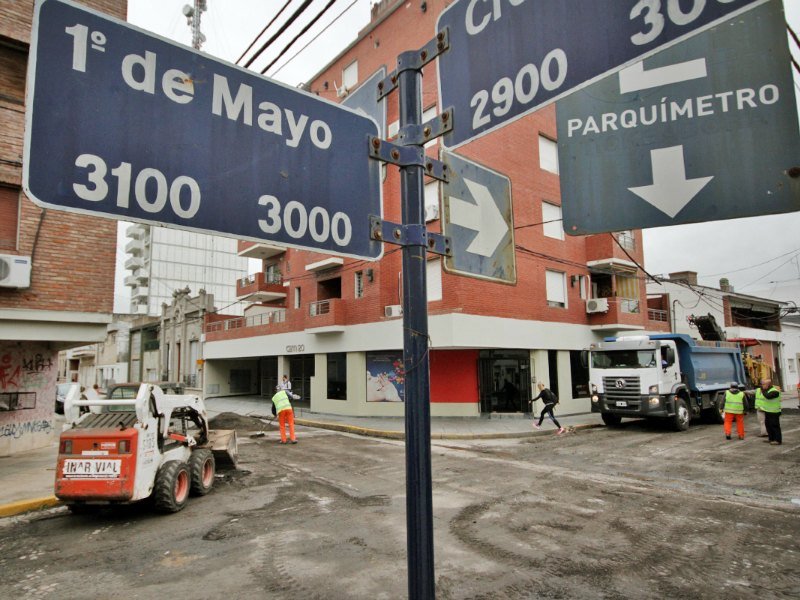 No habrá tareas de pavimentación hasta Enero