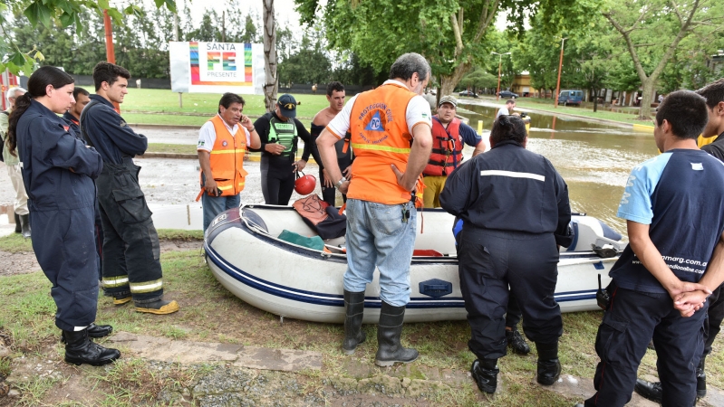 La provincia asiste a los afectados por las precipitaciones