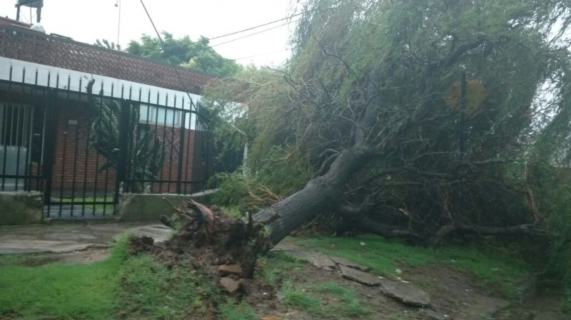 Cortes de energía debido a la tormenta