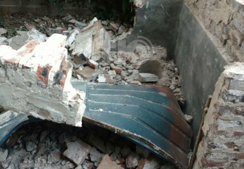Murió un chico de 9 años tras la caída de un tapial