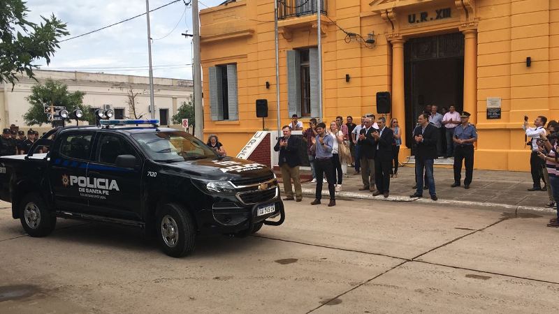 Nuevos móviles policiales para San Cristóbal y Ceres