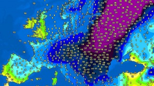 Una ola de frío polar afecta Europa