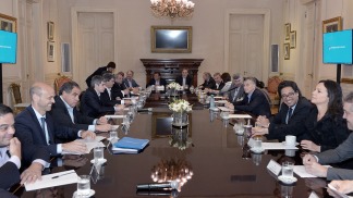 Macri encabeza la primera reunión de Gabinete del año