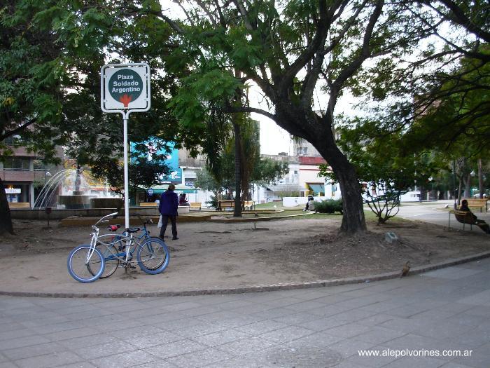 Preocupa el estado de la Plaza del Soldado