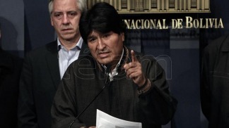 Evo Morales cumple once años como presidente