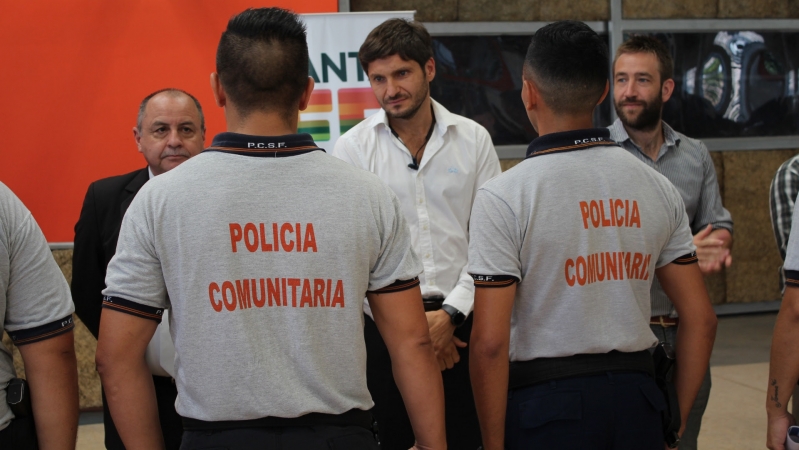 La Policía Comunitaria cumplió tres años en Santa Fe