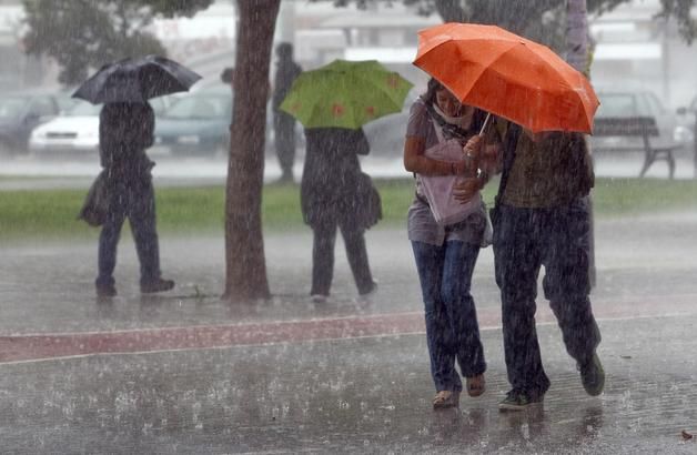 Alerta meteorológico por fuertes tormentas en gran parte del país