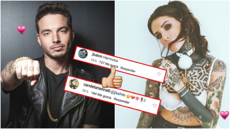 J. BALVIN SE LE DECLARÓ A CANDE TINELLI: 