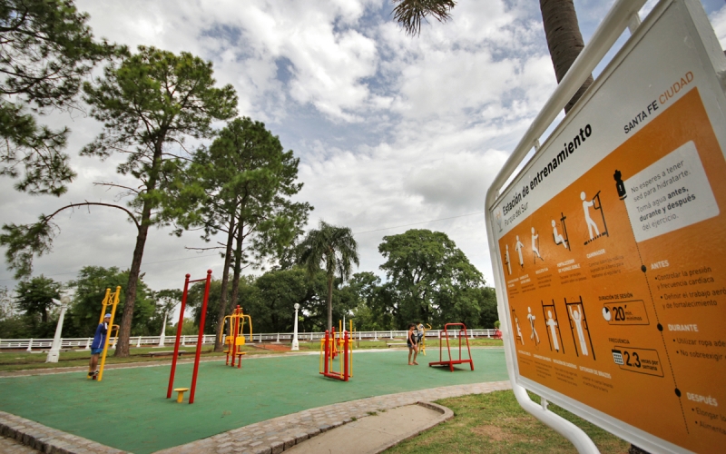 El Parque Sur ya cuenta con una nueva Estación de Entrenamiento