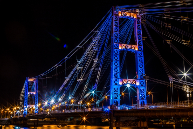 El Puente Colgante resaltará su fisonomía y estructura