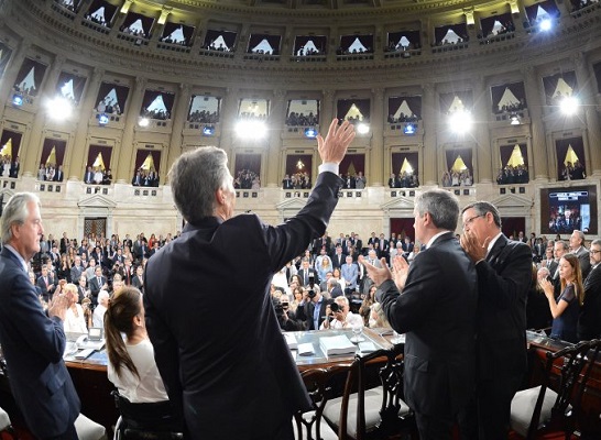 Macri lleva al Congreso temas clave para su gestión de gobierno