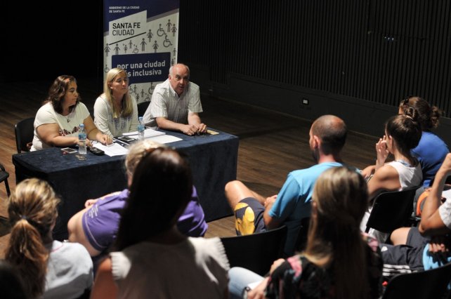 Se presentaron actividades deportivas para personas con discapacidad