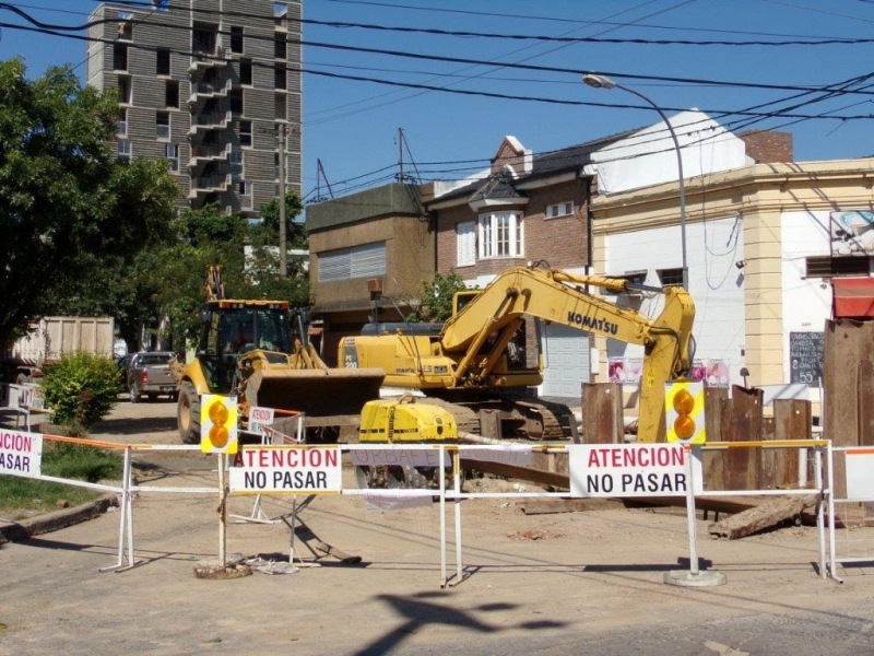 Concluyó la reparación hidráulica de Mariano Comas y Urquiza