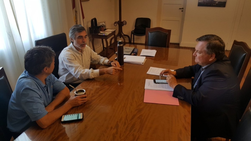 Reunión por obras en el área de Salud