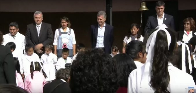 Macri lamentó el paro docente: 