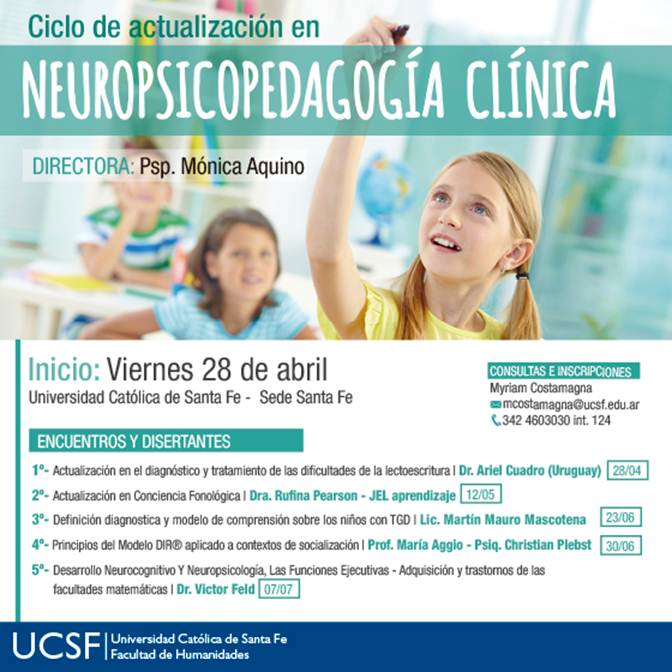 Jornadas de actualización en Neuropsicopedagogía Clínica 