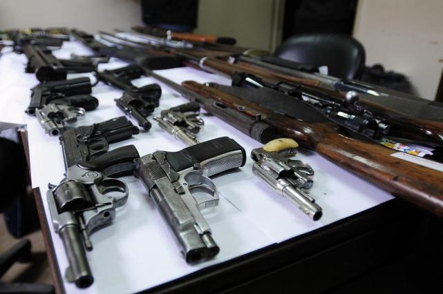 Aseguran que hay más armas que en el resto del país