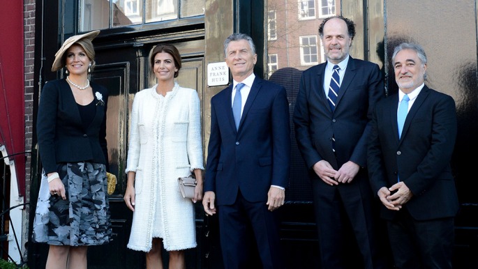 Macri visitó la casa de Ana Frank junto con la Reina Máxima de Holanda