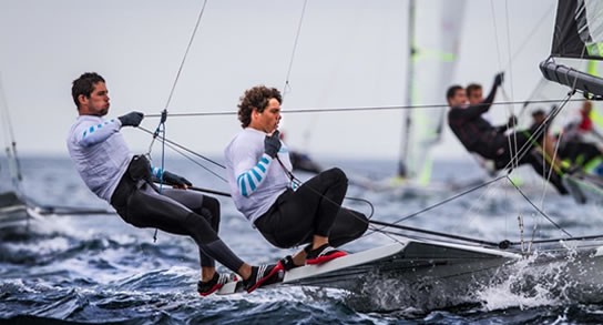 VELA: LOS HERMANOS LANGE, OCTAVOS EN LA CLASE 49ER