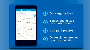 Una app para consultar el precio de la nafta