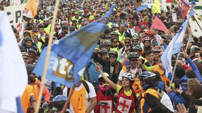 Una multitud recordó a Fuentealba y exigió 