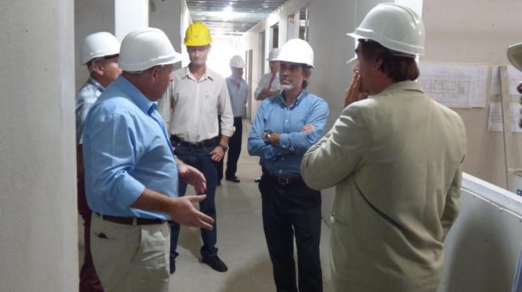 Avanzan las obras edilicias en el Laboratorio Industrial Farmacéutico