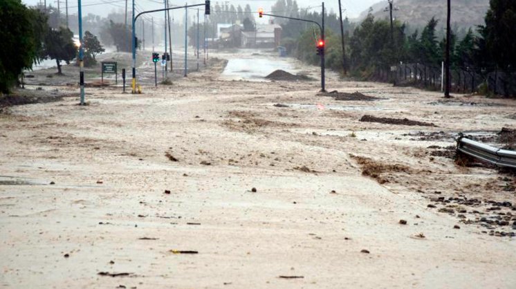 Un muerto por las inundaciones en Comodoro Rivadia