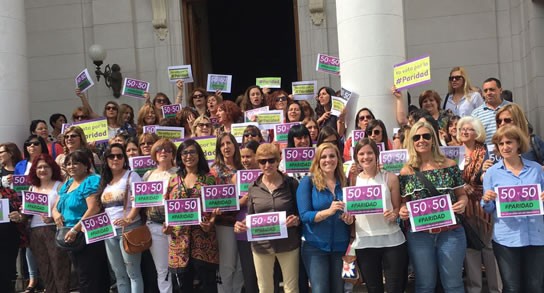 El grito de paridad, sin eco en el Senado